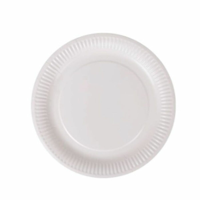 Set de farfurii Algon De unică folosință Alb Carton 23 cm (36 Unități)
