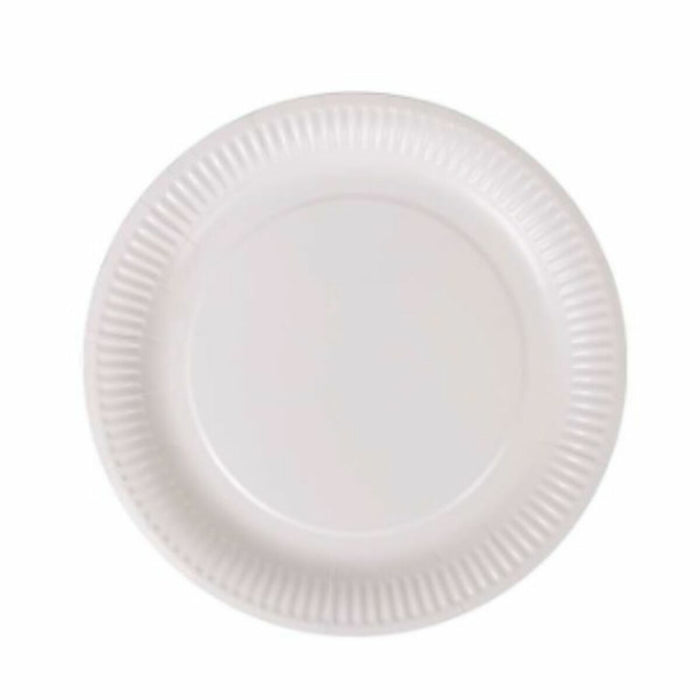 Set de farfurii Algon De unică folosință Alb Carton 23 cm (36 Unități)