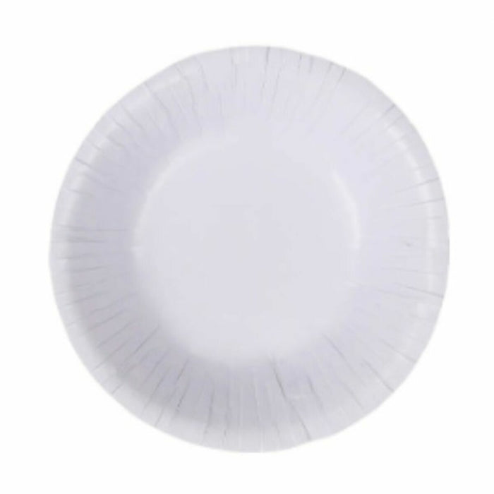 Set de farfurii Algon De unică folosință Alb Carton 450 ml (36 Unități)