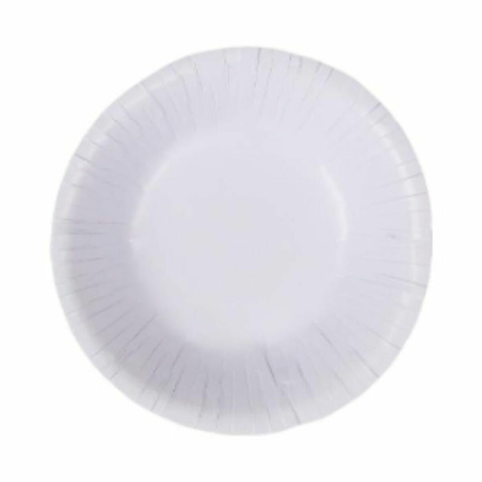 Set de farfurii Algon De unică folosință Alb Carton 450 ml (15 Unități)