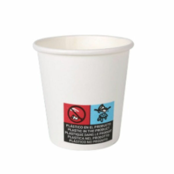 Set de pahare Algon Carton De unică folosință Alb 36 Unități 80 ml (30 Piese)