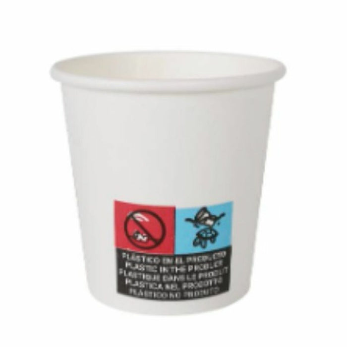 Set de pahare Algon Carton De unică folosință Alb 36 Unități 80 ml (100 Piese)
