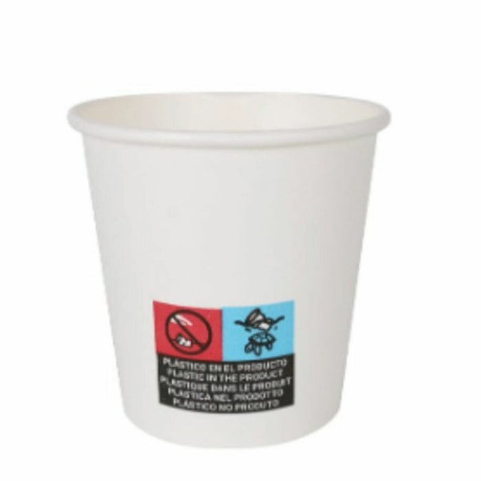 Set de pahare Algon Carton De unică folosință Alb 36 Unități 120 ml (30 Piese)