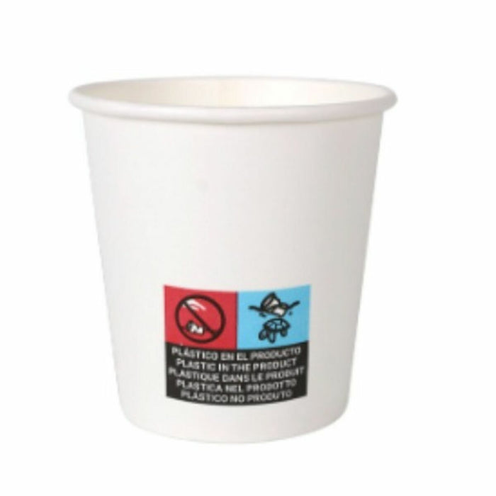 Set de pahare Algon Carton De unică folosință Alb 36 Unități 120 ml (50 Piese)