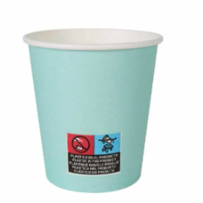 Set de pahare Algon Carton De unică folosință Acvamarin 36 Unități 200 ml (24 Piese)