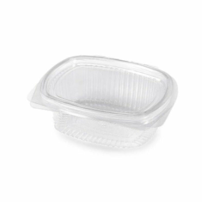 Recipient pentru conservarea alimentelor Algon Reutilizabil 500 ml Transparent Oval 16 x 13 x 5,5 cm (12 Unități)