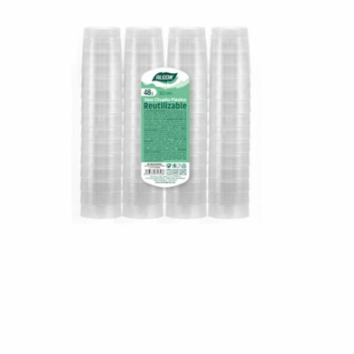 Set de Pahare Shot Algon Reutilizabil 22 Unități 30 ml (48 Piese)
