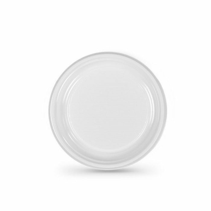 Set de farfurii reutilizabile Algon Alb Plastic (36 Unități)