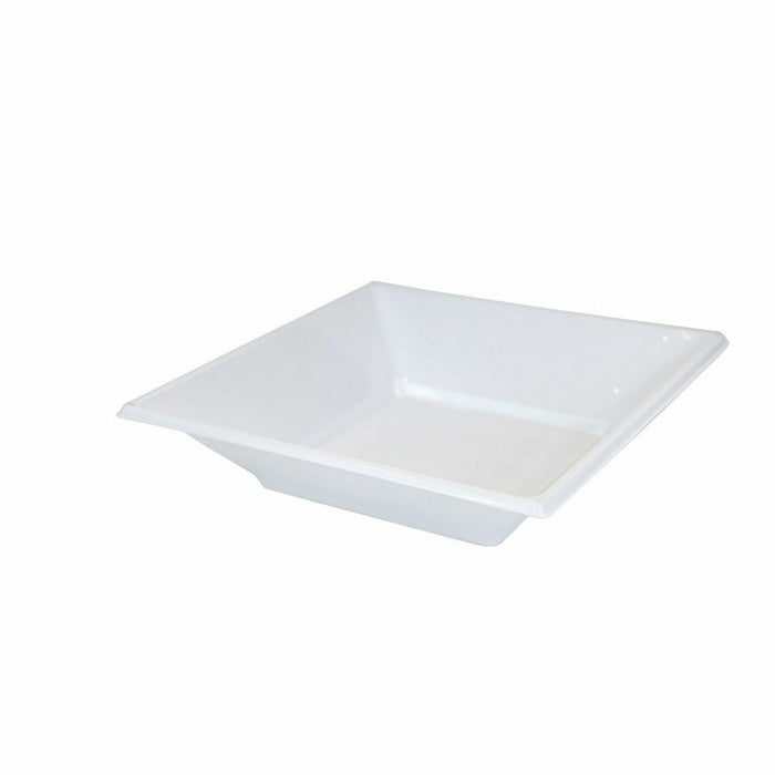 Set de farfurii reutilizabile Algon Alb Plastic (36 Unități)