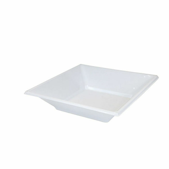 Set de farfurii reutilizabile Algon Alb Plastic (24 Unități)