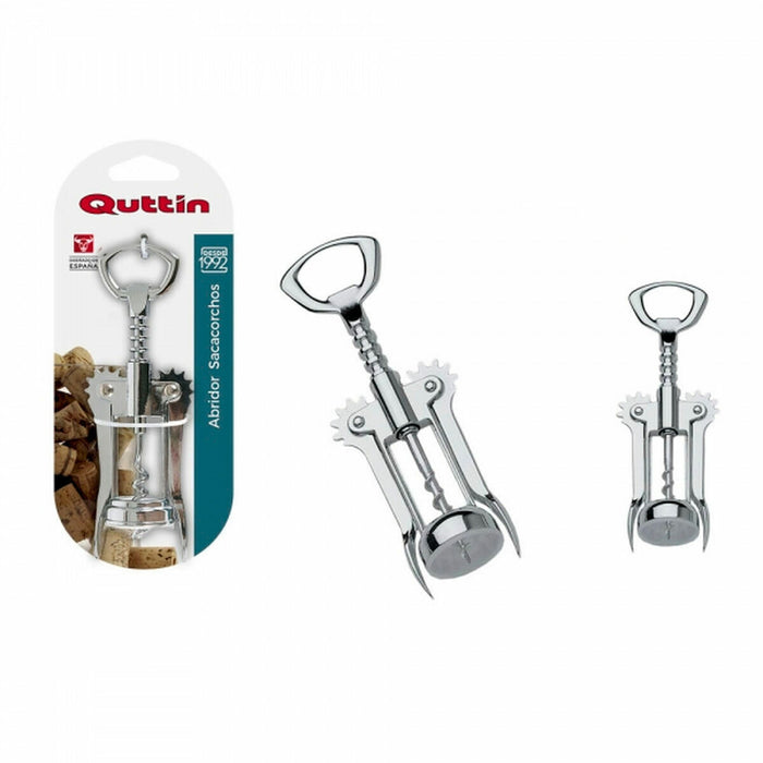 Deschizător de sticle cu tirbușon Quttin Oțel inoxidabil 16,5 cm (18 Unități)
