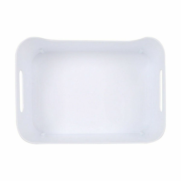 Coș Multifuncțional Dem Alb 19 x 13,5 x 8 cm (24 Unități)