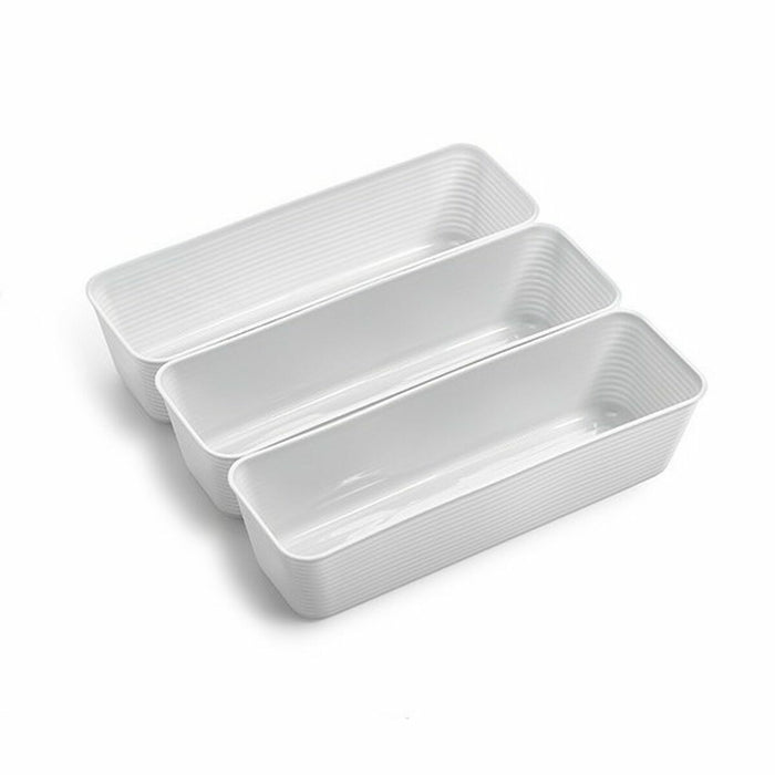 Set de Coșuri Dem Multi-utilizare Plastic (3 Piese) (24 Unități)