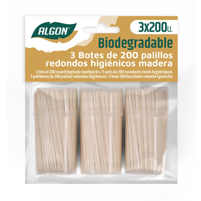 Scobitori Dentare Algon Set 600 Piese (36 Unități)