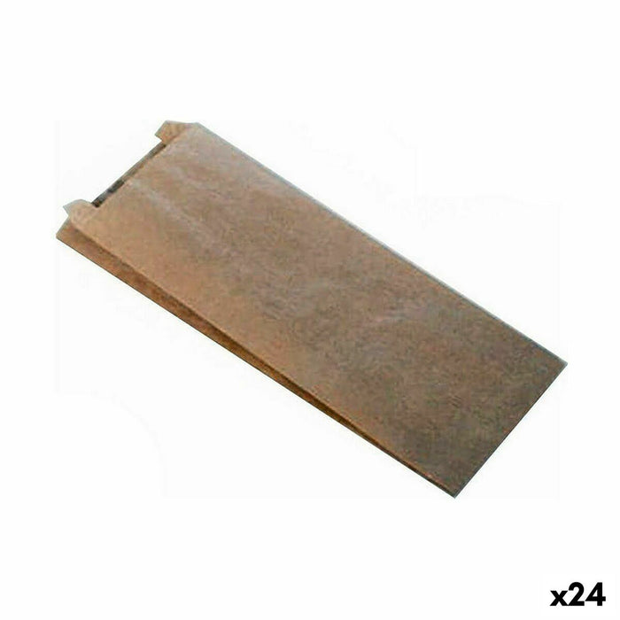 Set de Genți Algon De unică folosință hârtie kraft 30 Piese 27 x 12 cm (24 Unități)
