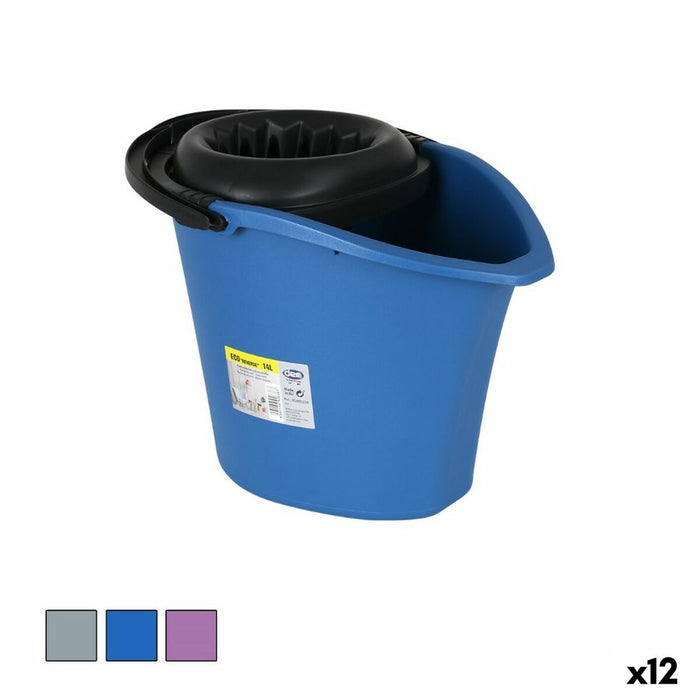 Găleată de Spălat Dem Eco reverse 14 L 39 x 30 x 32 cm (12 Unități)