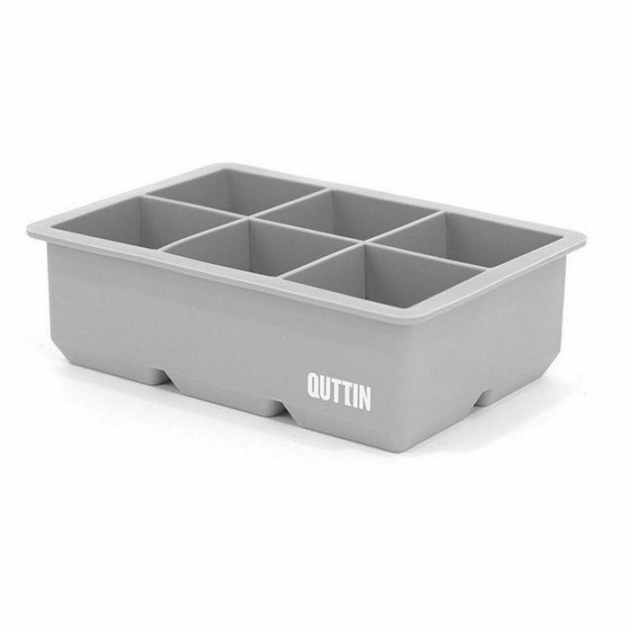 Formă pentru Cubulețe de Gheață Quttin Flexibil/ă Silicon 16,5 x 10,5 x 5 cm (24 Unități)