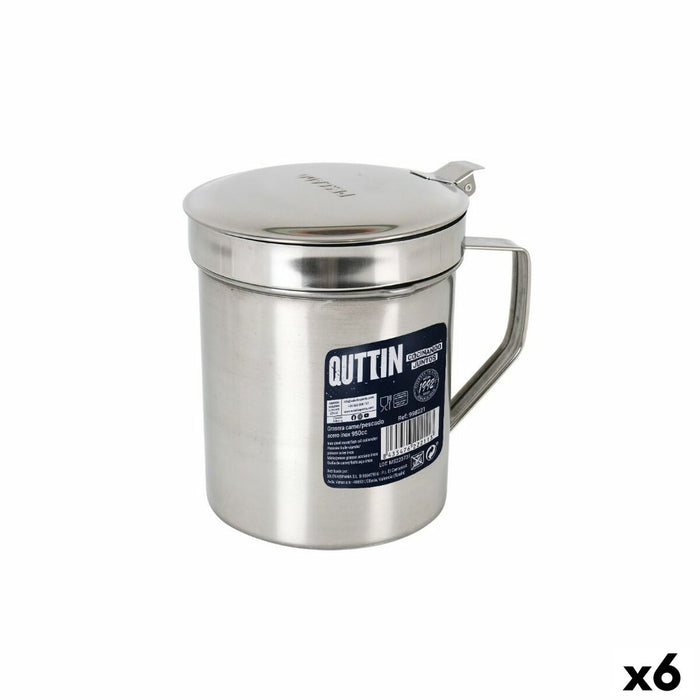 Salatieră Privilege 950 ml Oțel inoxidabil 15 x 12 x 14 cm (6 Unități)