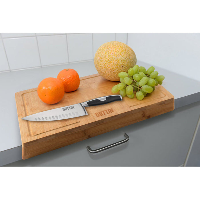 Masă de tăiat Quttin Bambus 45 x 35 x 1,2 cm (4 Unități)