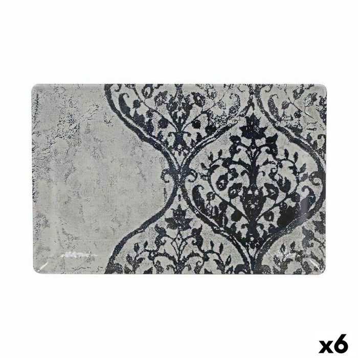 Platou pentru Servire La Mediterránea Horus Dreptunghiular 30 x 20 x 2,5 cm (6 Unități)