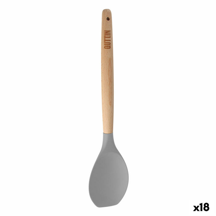 Spatulă Quttin Lemn 31,8 x 6,7 cm (18 Unități)