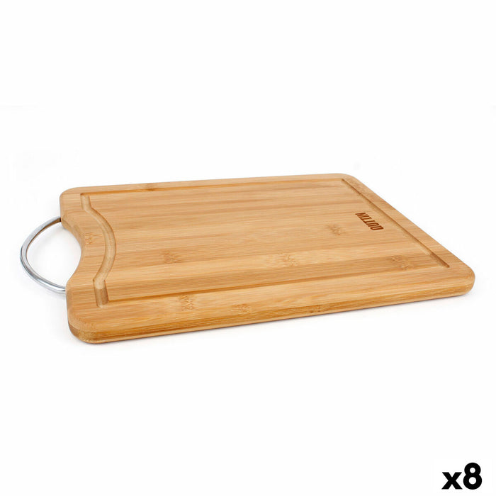 Masă de tăiat Quttin Bambus 32,5 x 25 x 1,7 cm (8 Unități)