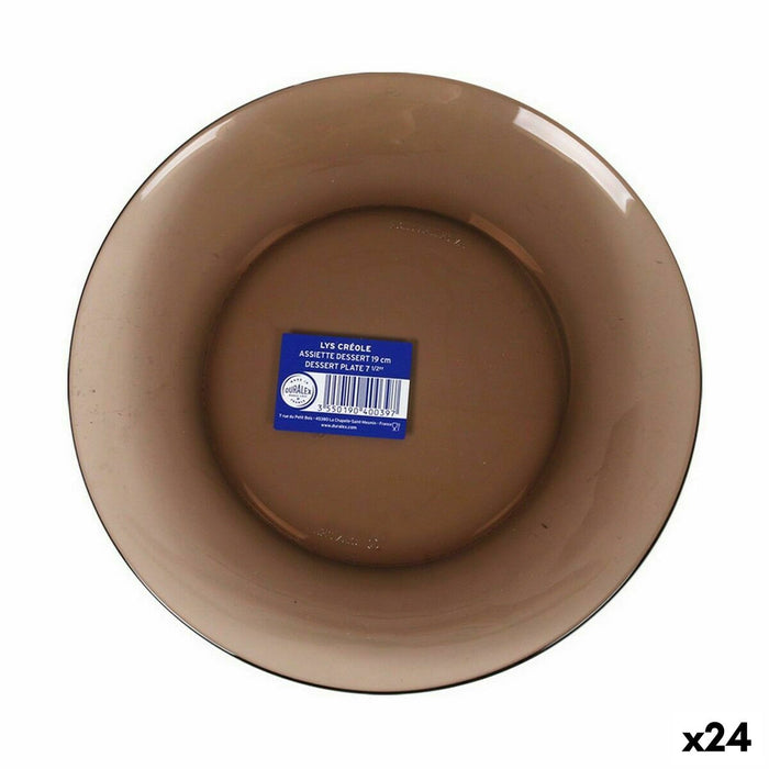 Farfurie pentru desert Duralex Lys ø 19 x 1,8 cm (24 Unități)