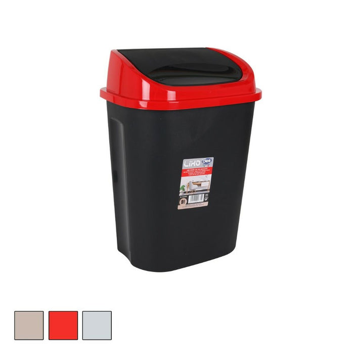 Pubelă Dem Lixo 9 L (6 Unități)