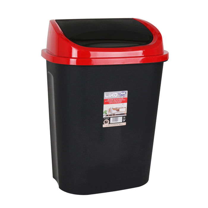 Pubelă Dem Lixo 15 L (6 Unități)