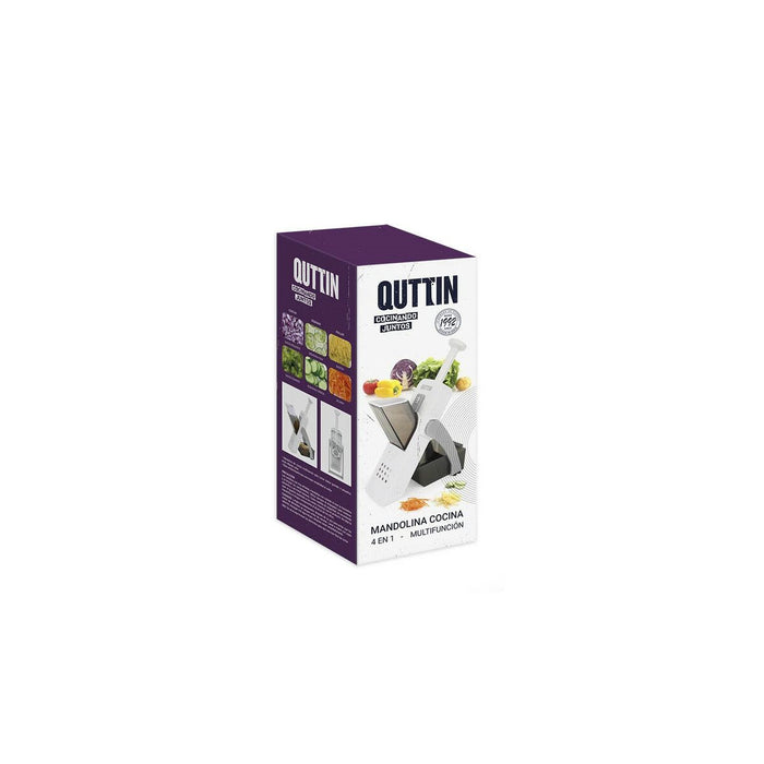 Aparat Manual de Tocat Legume Quttin 4-ia-1 14,5 x 14,5 x 33 cm (6 Unități)