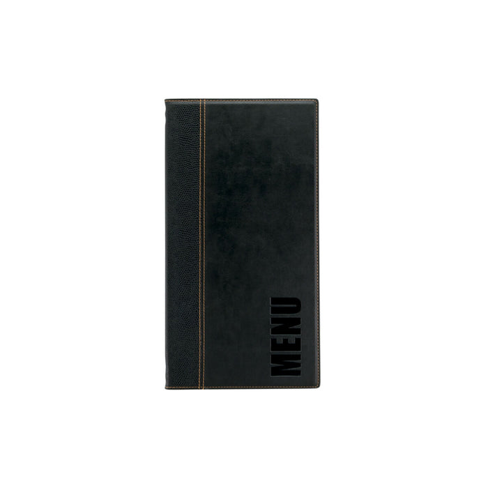 Suporturi pentru meniuri Securit Trendy Negru 35,3 x 18,6 x 1 cm (10 Unități)