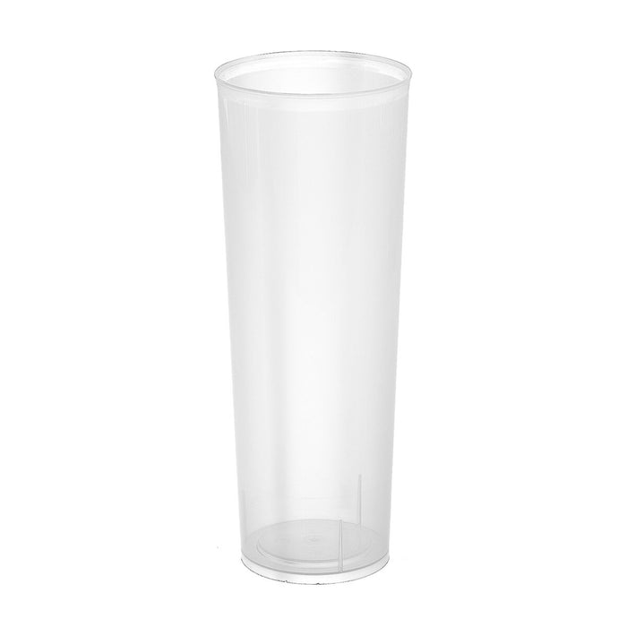 Set de pahare refolosibile Algon Conductă, tub Transparent 6 Piese 300 ml (70 Unități)