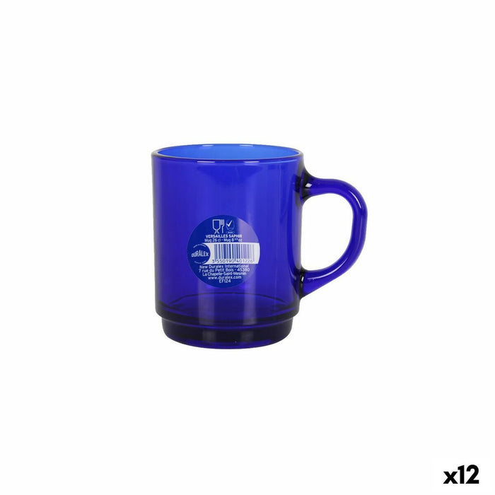 Hrnek Duralex Versailles Albastru 260 ml (12 Unități)