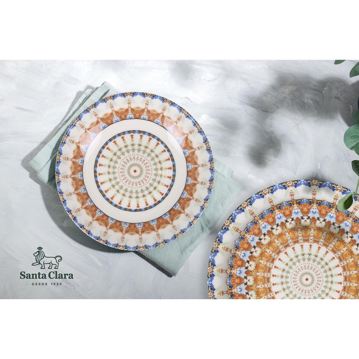 Set de Veselă Santa Clara Corintia 18 Piese Porțelan (2 Unități)