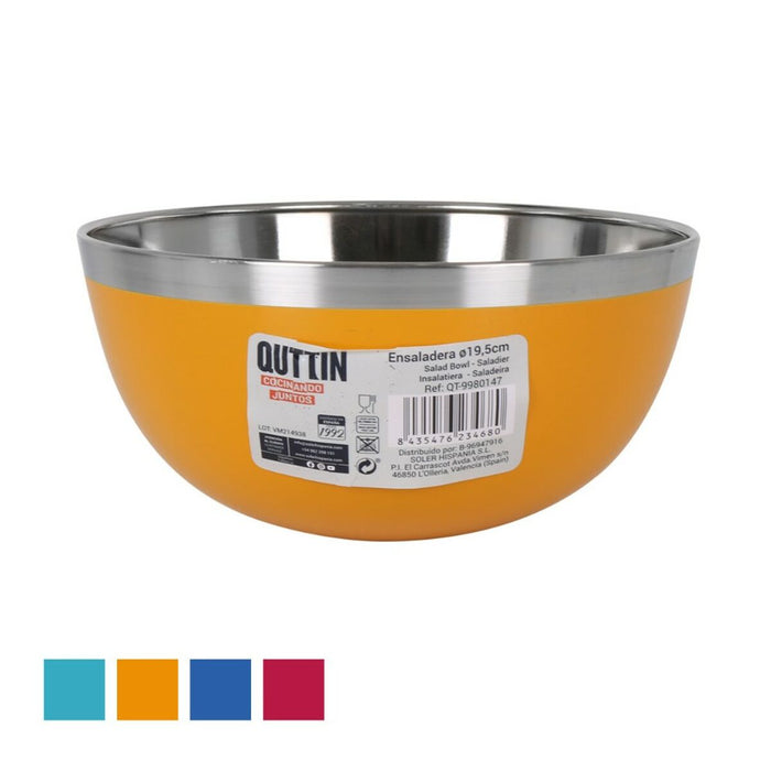 Salatieră Quttin Ø 19 x 9 cm (16 Unități)