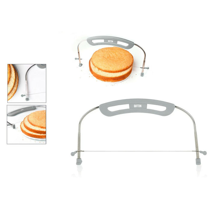 Tăietor Quttin Plastic 33 x 16,5 cm Tort (24 Unități)