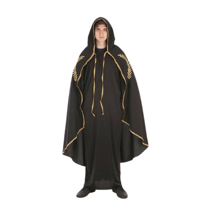 Pelerină Costum Deghizare pentru Adulți M/L Negru Auriu*