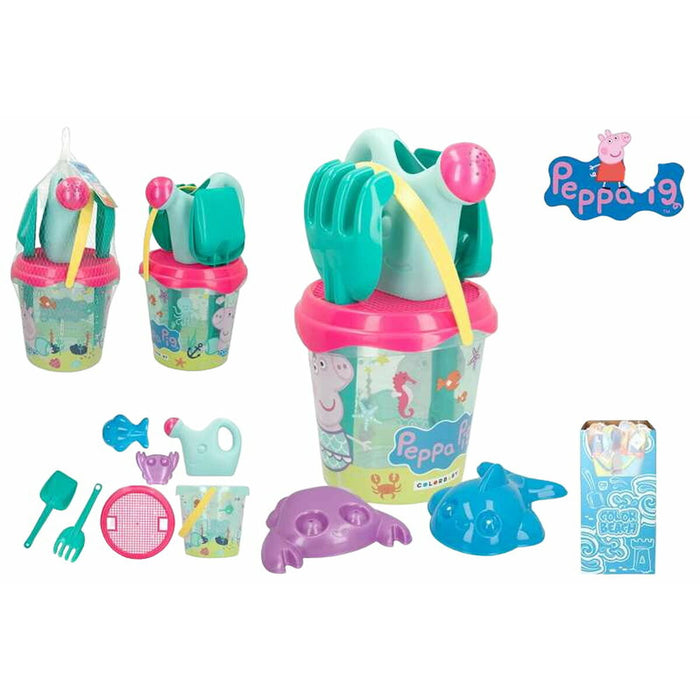Set de jucării de plajă Peppa Pig 7 Piese