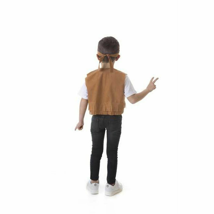 Costum Deghizare pentru Copii Hippie Vestă Maro