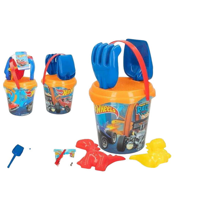 Set de jucării de plajă Hot Wheels Ø 18 cm