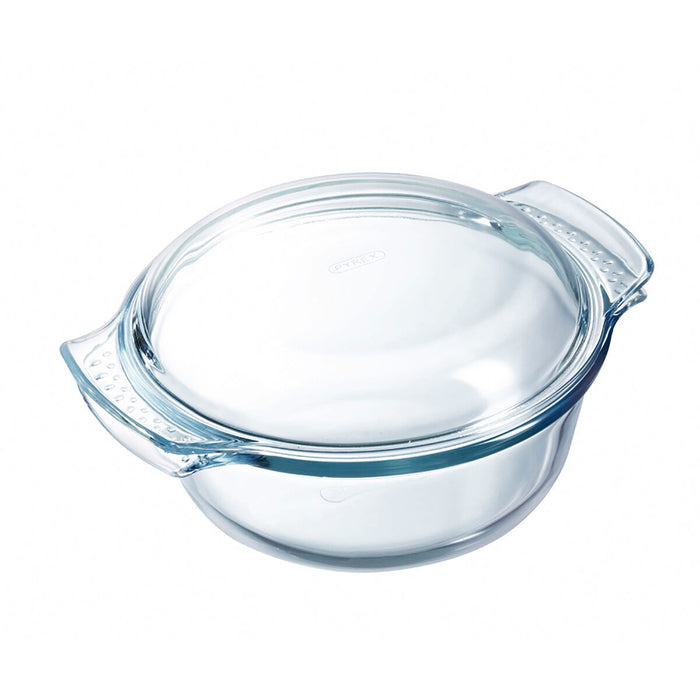Vas pentru Cuptor Pyrex Classic Vidrio Cu Capac Transparent Sticlă 33 x 26 x 12 cm (3 Unități)