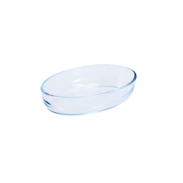 Vas pentru Cuptor Pyrex Classic Oval 21 x 13 x 5 cm Transparent Sticlă 10 Unități