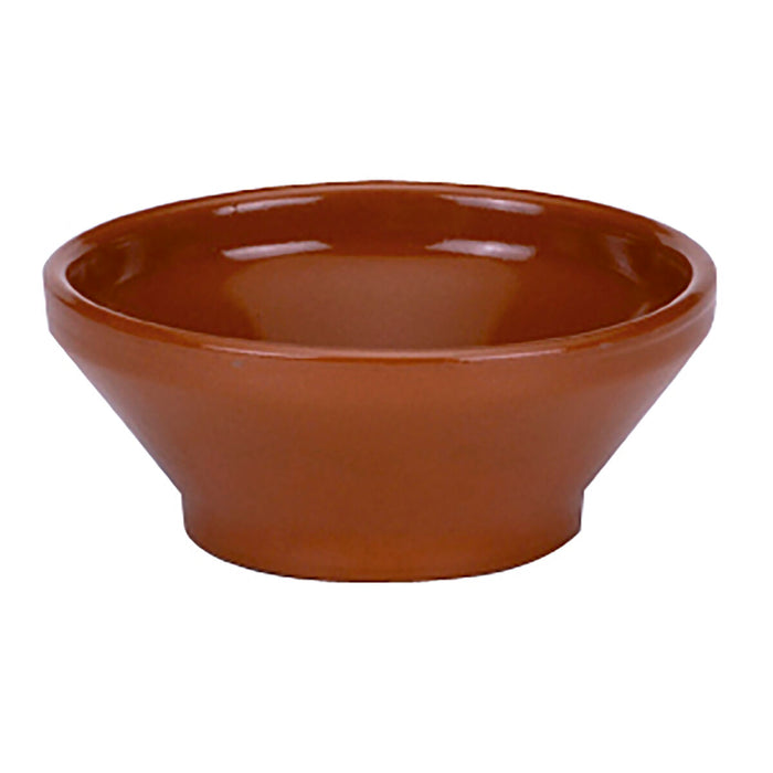 Castron Raimundo Supă Argilă arsă Ceramică Maro (16 cm) (24 Unități)