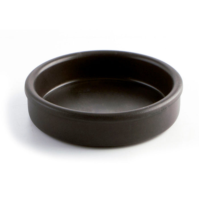 Crăticioară Quid Negru Ceramică (Ø 18 cm) (12 Unități)
