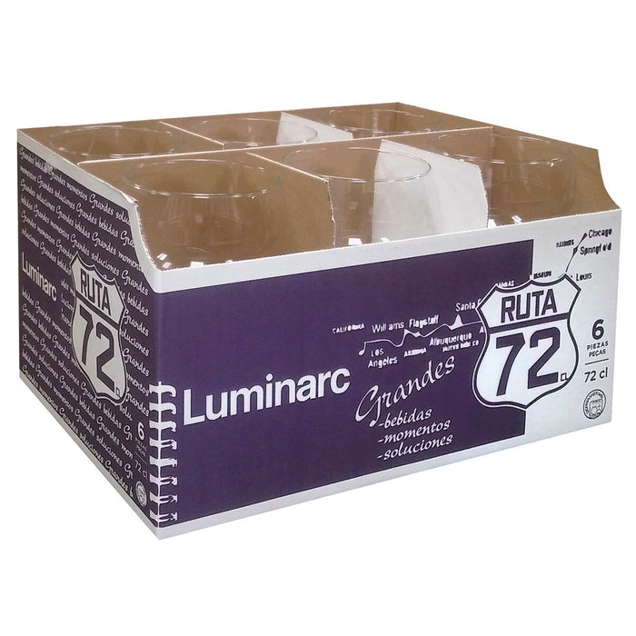 Pahar de vin Luminarc Transparent Sticlă (720 ml) (6 Unități)