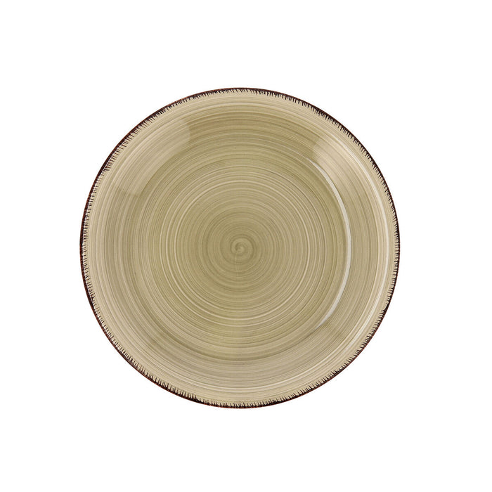 Farfurie pentru desert Quid Natura Vita Ceramică Verde (19 cm) (12 Unități)