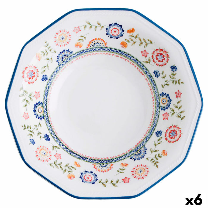 Farfurie Adâncă Churchill Bengal Ceramică Čínské nádobí (Ø 20,5 cm) (6 Unități)