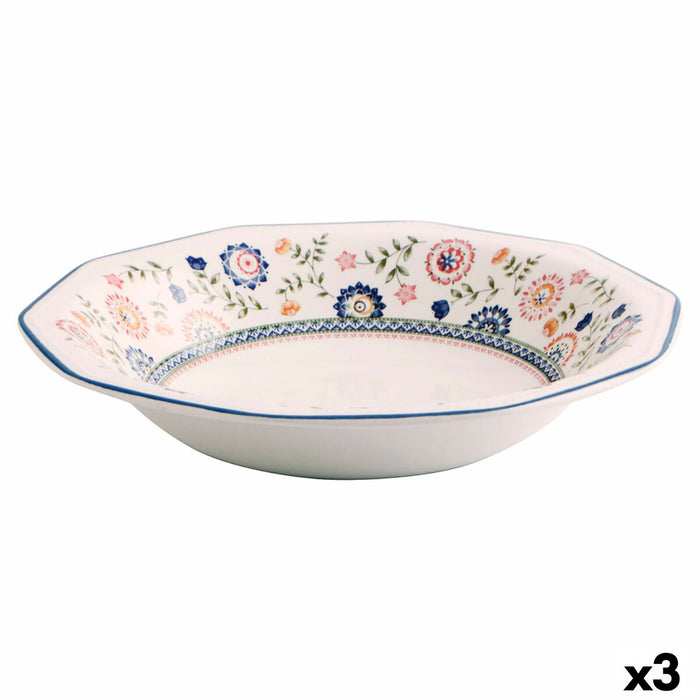 Salatieră Churchill Bengal Ceramică Čínské nádobí Ø 26,5 cm (3 Unități)