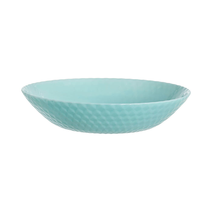 Farfurie Adâncă Luminarc Pampille Turquoise Sticlă (20 cm) (24 Unități)