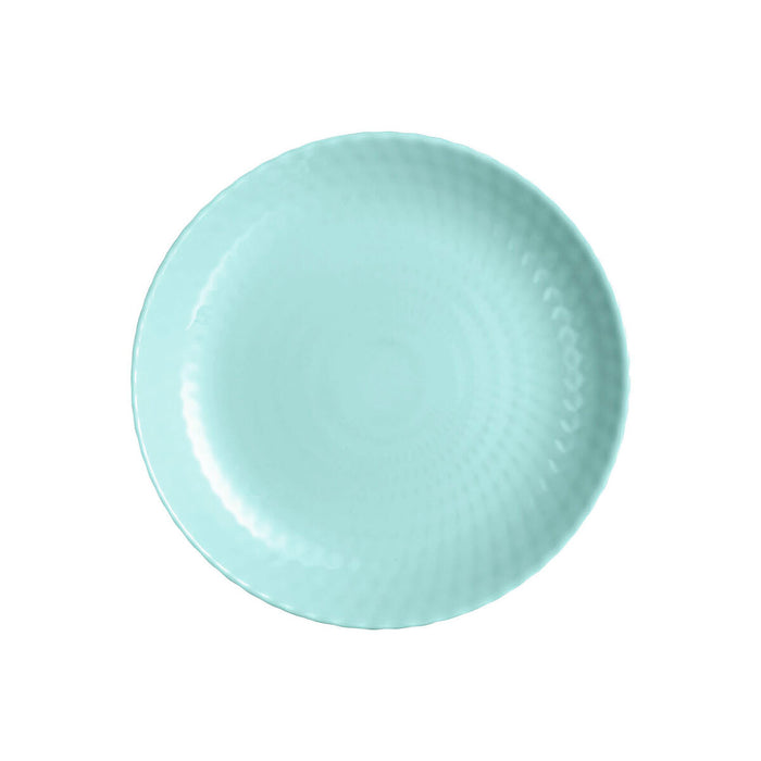 Farfurie pentru desert Luminarc Pampille Turquoise Sticlă (19 cm) (24 Unități)